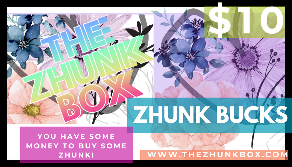 Zhunk Bucks Gift Cards