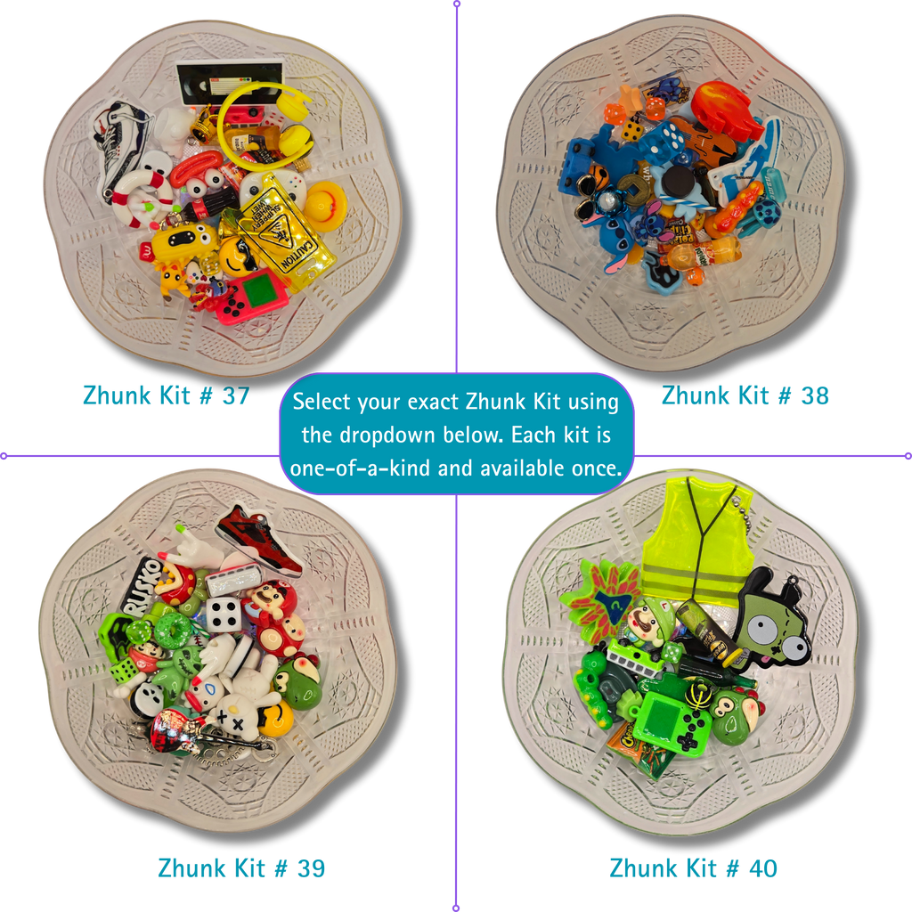 Curated Charm Pack Zhunk Kit (Fully Guided & Ready to Build)