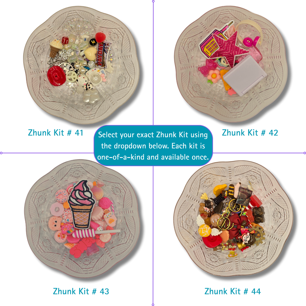 Curated Charm Pack Zhunk Kit (Fully Guided & Ready to Build)