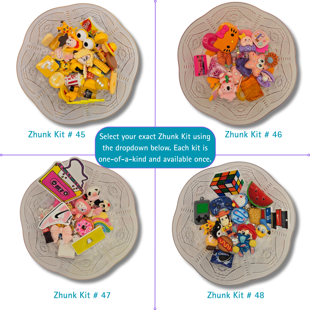 Curated Charm Pack Zhunk Kit (Fully Guided & Ready to Build)