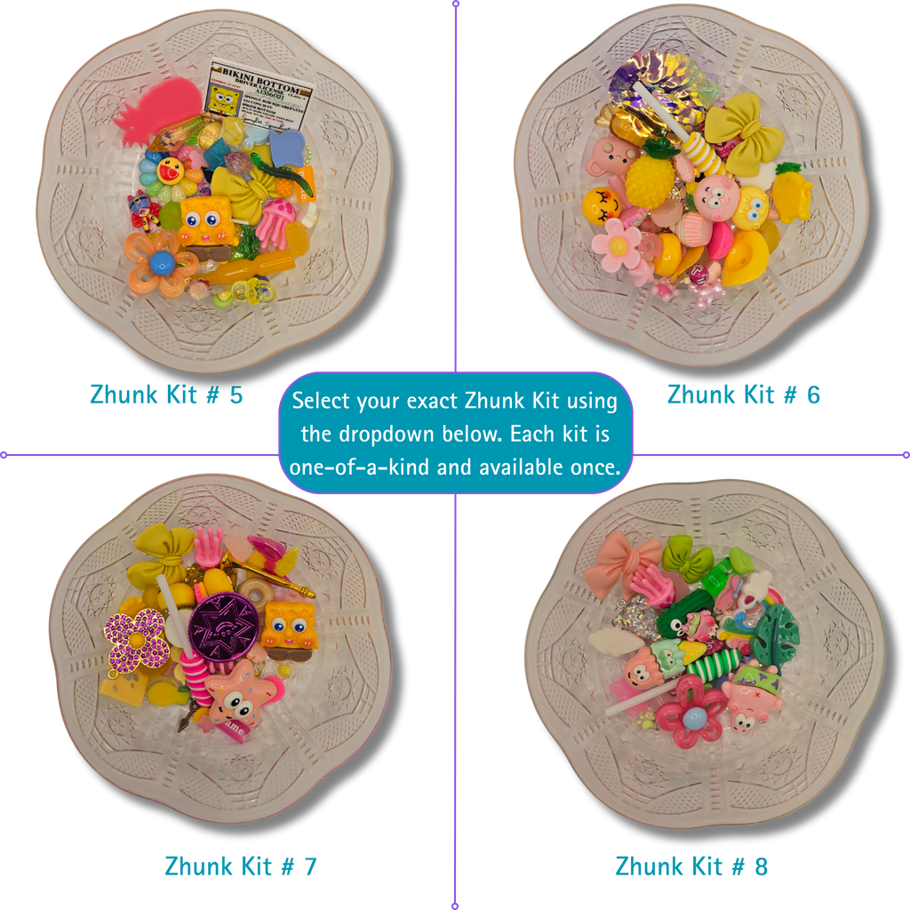 Curated Charm Pack Zhunk Kit (Fully Guided & Ready to Build)