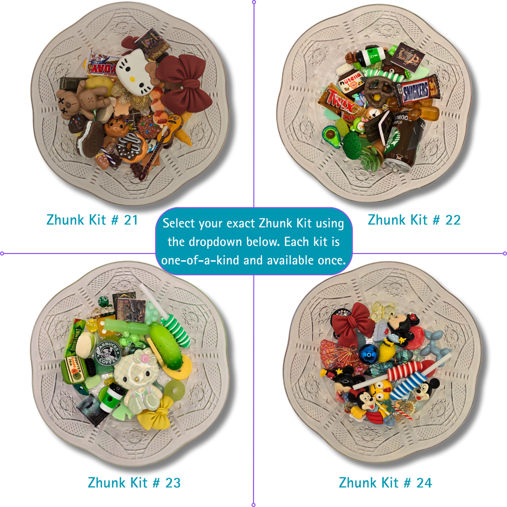 Curated Charm Pack Zhunk Kit (Fully Guided & Ready to Build)