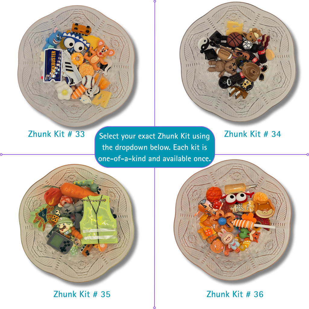 Curated Charm Pack Zhunk Kit (Fully Guided & Ready to Build)