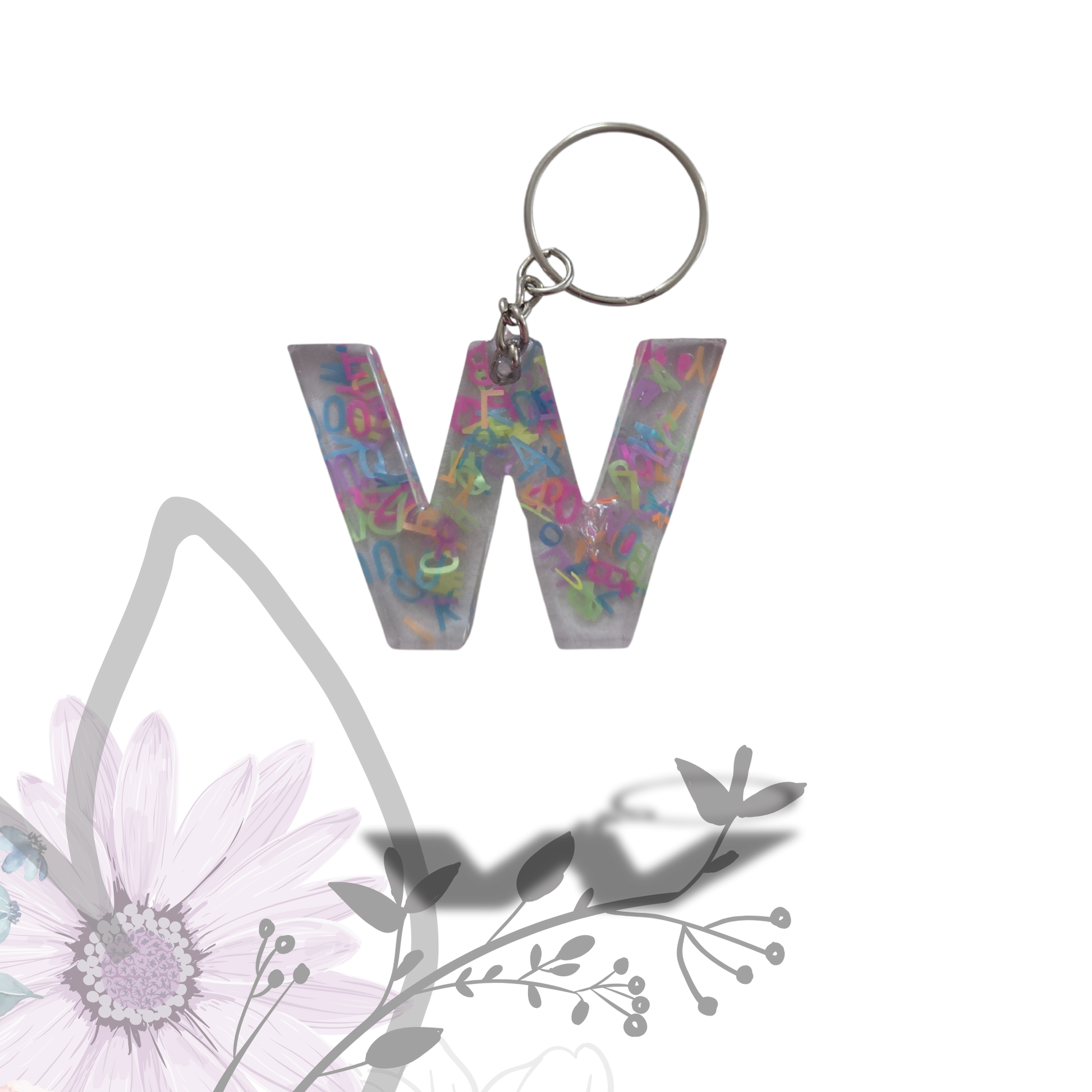 Letter Keychain